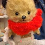 No.04 chocon クリスマスベア　赤マフラー