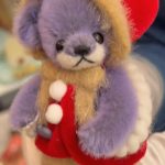 No.10　畑尾洋子　ちびくまぼん　パープル