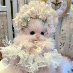 16.細川祐子「Marie 子ねこ」55,000円（税込）