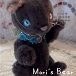 2.Mori's Bear 黒猫 14,300円(税込) 2.Mori's Bear 黒猫 14,300円(税込)
